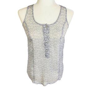 Urban Outfitters Women's Fox Print Sheer Sleeveless Top XS Pins & Needles